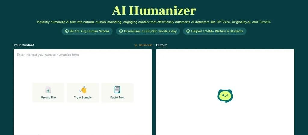 Online AI Humanizer Tool: Humanize AI Text Online
