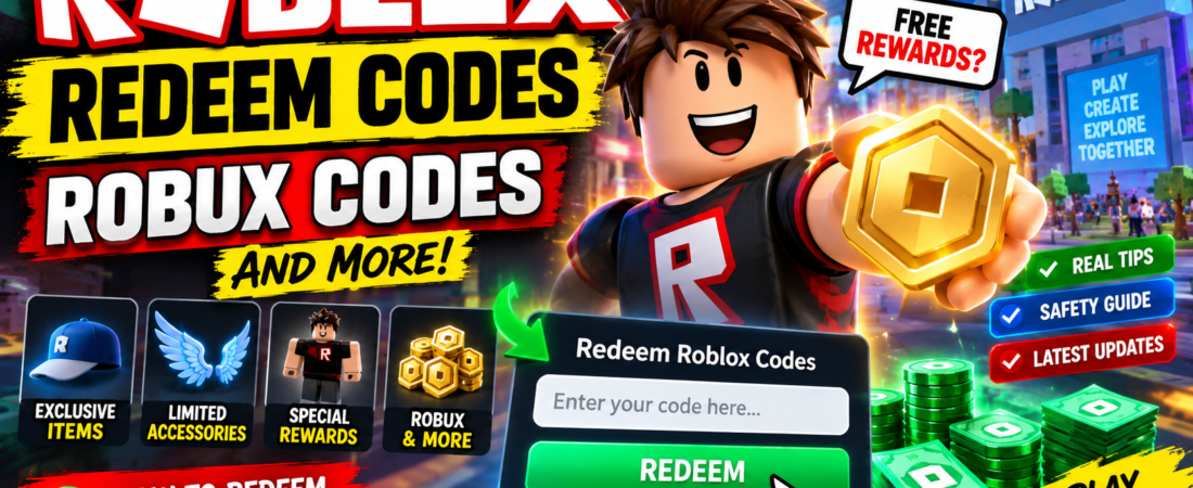 Roblox Redeem Codes, Robux Codes and More: How to Redeem Roblox Codes