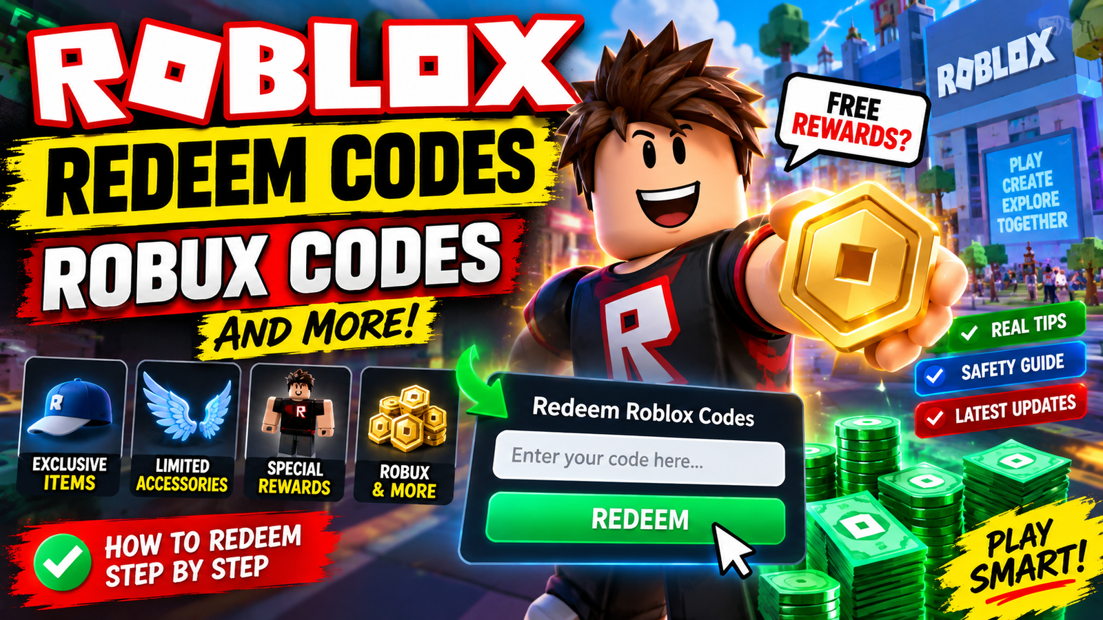 Roblox Redeem Codes, Robux Codes and More: How to Redeem Roblox Codes