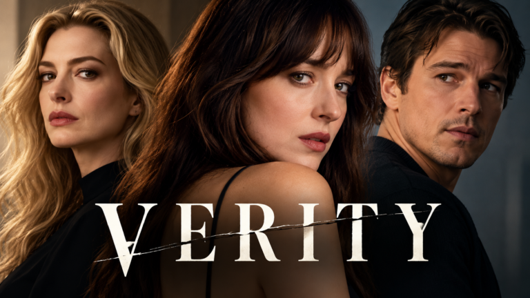 Verity 2026 movie featuring the main characters